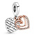 Пандора Підвіска подвійна у вигляді переплетених сердець Rose 781062C01