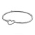 Пандора Ланцюжковий браслет Pandora Moments із застібкою-серцем 599539C00