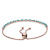 Пандора Бірюзовий тенісний браслет Pandora Rose 588961C01-25