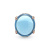 Пандора Шарм Синій овальний кабошон Rose 789309C01