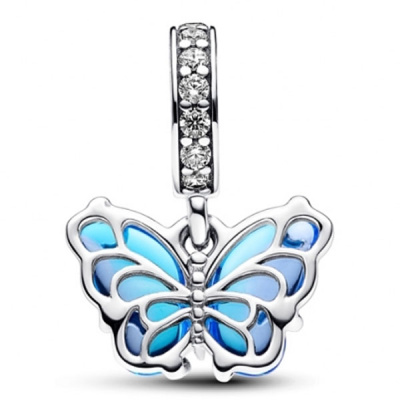 Пандора Підвіска Синій метелик 792698C01